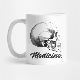 Medicine Anatomy Skull - Medical Student in Medschool Mug